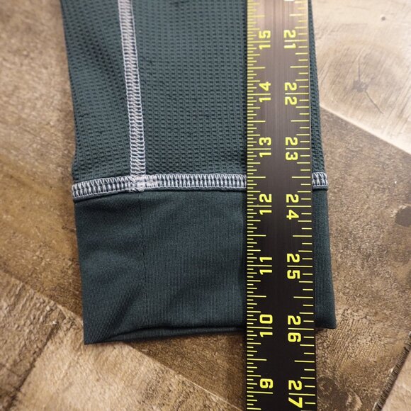 Columbia Heavyweight Baselayer Half Zip Men’s Medium Dark Green Omni-Heat - Picture 9 of 13